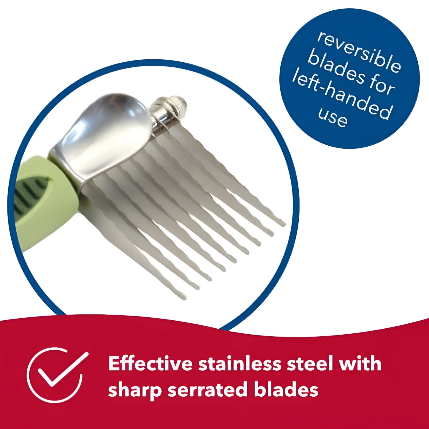 Safari De-Matting Stainless Steel Comb for Dogs