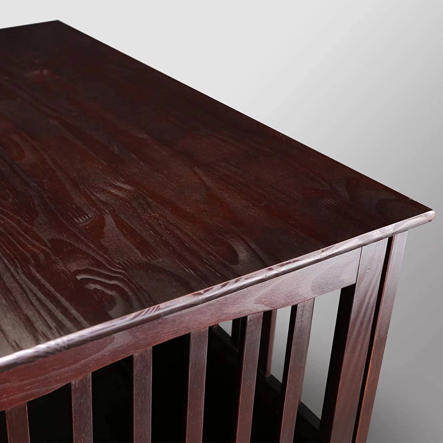 Pet Crate End Table-Espresso