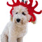 Crab Dog Costume - X Large Medium Small Little French Lab Retriever Mermaid Cosplay Halloween Costumes, Medium, Red