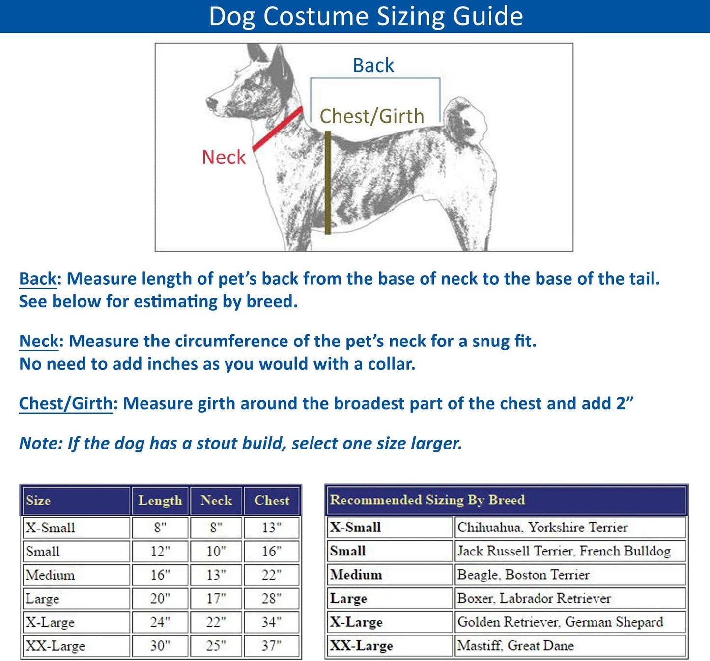 Cotton Glow Bones Dog Costume, Large, 20-Inch