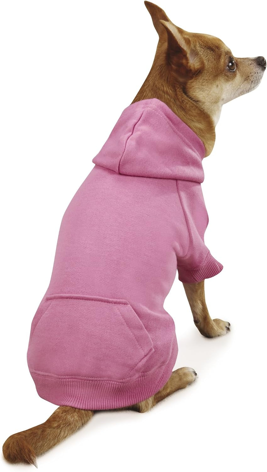 Basic Hoodie for Dogs, 24" XL, Pink