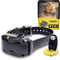 YS600 anti Bark Collar for Medium to Large Dogs, Adjustable 10 Intensity Levels, Vibration Warning, Low/High Stimulation, Waterproof, 2-Hour Quick Charge Rechargeable Battery, W/Petstek Clicker
