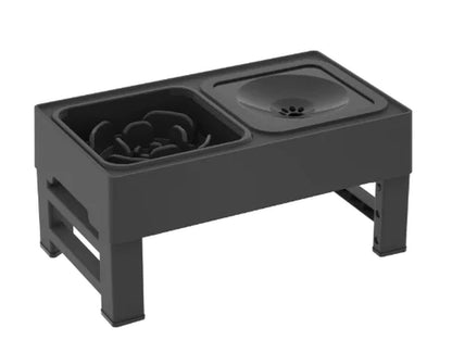 Elevate Your Pet'S Dining Experience with the Adjustable Elevated Pet Food and Water Bowl