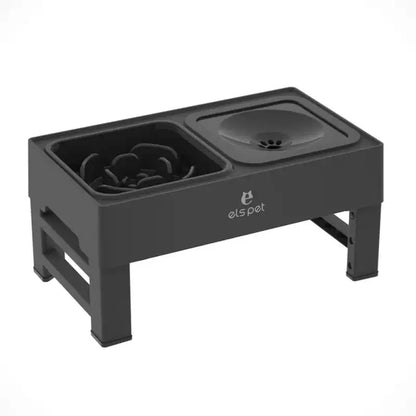 Elevate Your Pet'S Dining Experience with the Adjustable Elevated Pet Food and Water Bowl