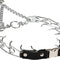 Prong Collar for Dogs Training – Quick Release Buckle & Swivel Ring for Easy Use – Made of Durable Steel Chrome Plated in Germany– 3.0Mm Prongs for Large Dogs with 20-26" Neck