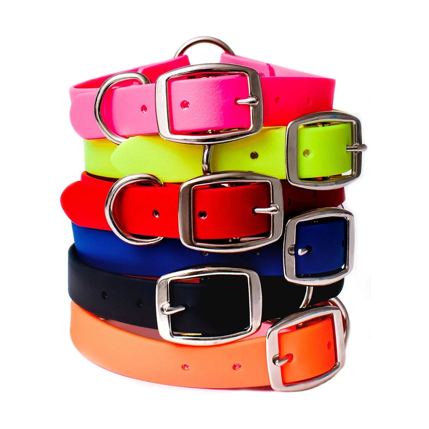 Waterproof Collar – Heavy Duty Center Ring, Double Buckle & D Ring