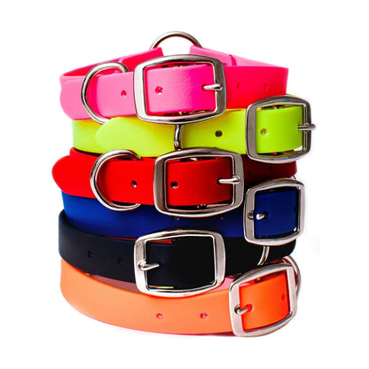 Waterproof Collar – Heavy Duty Center Ring, Double Buckle & D Ring
