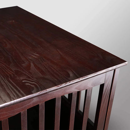 Pet Crate End Table-Espresso