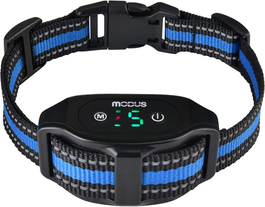 Bark Collar  Dog Bark Collar Rechargeable Shock anti Bark Collar with Beep Vibration Dog Shock Collar for Small Medium Large Dogs, Humane Dog Training Device with 5 Adjustable Sensitivity Levels