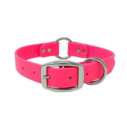 Waterproof Collar – Heavy Duty Center Ring, Double Buckle & D Ring