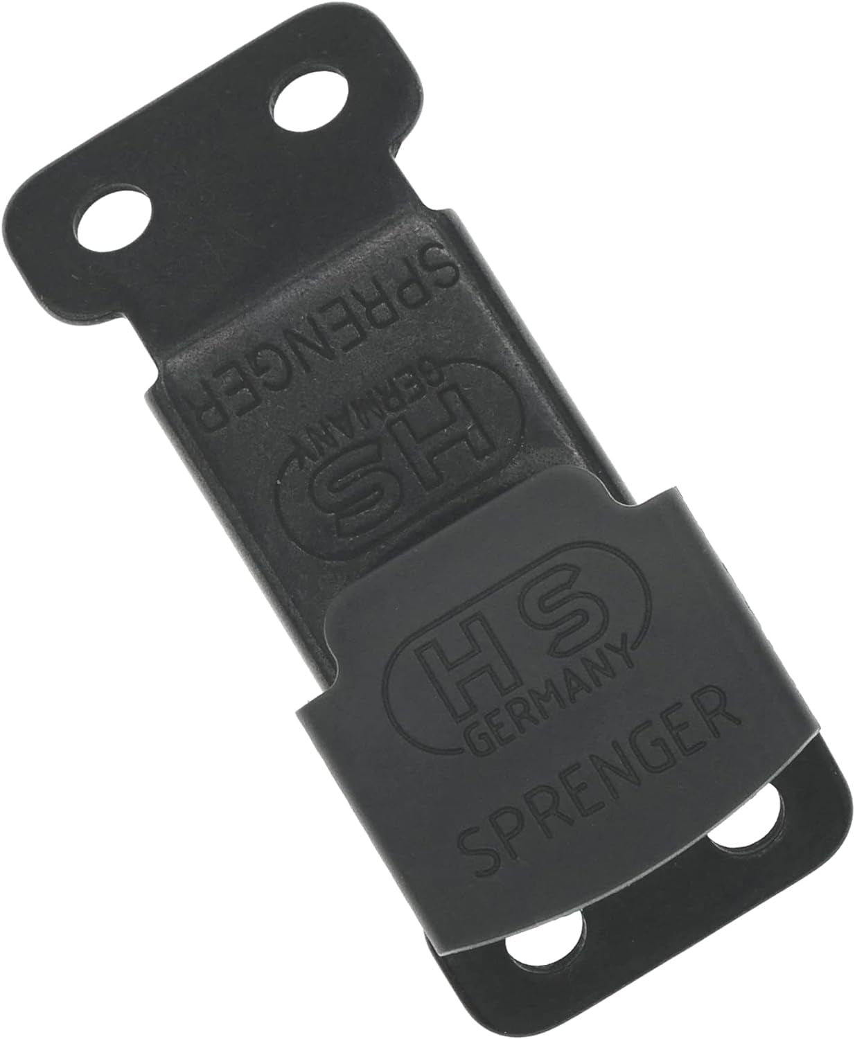 Black Stainless Steel Cliclock Buckle Quick Release Fastener for Dog Training Prong Collar for Small Medium Large Dogs Made in Germany (3.2Mm)