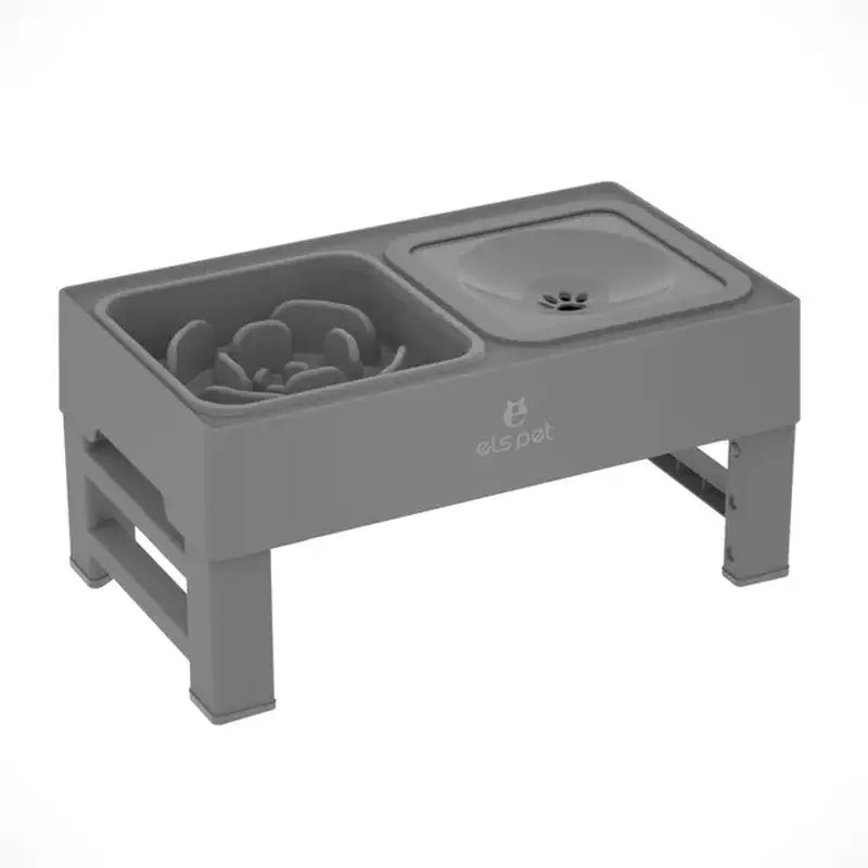 Elevate Your Pet'S Dining Experience with the Adjustable Elevated Pet Food and Water Bowl