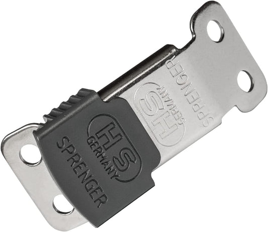 Cliclock Fastener Stainless Steel Buckle for Prong Dog Training Collar & Quick Release with Easy Buckle for Medium Large Dogs (3.0/3.2Mm)