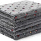 1 Pack 3 Blankets Super Soft Cute Dot Pattern Pet Blanket Flannel Throw for Dog Puppy Cat Dot Grey Medium